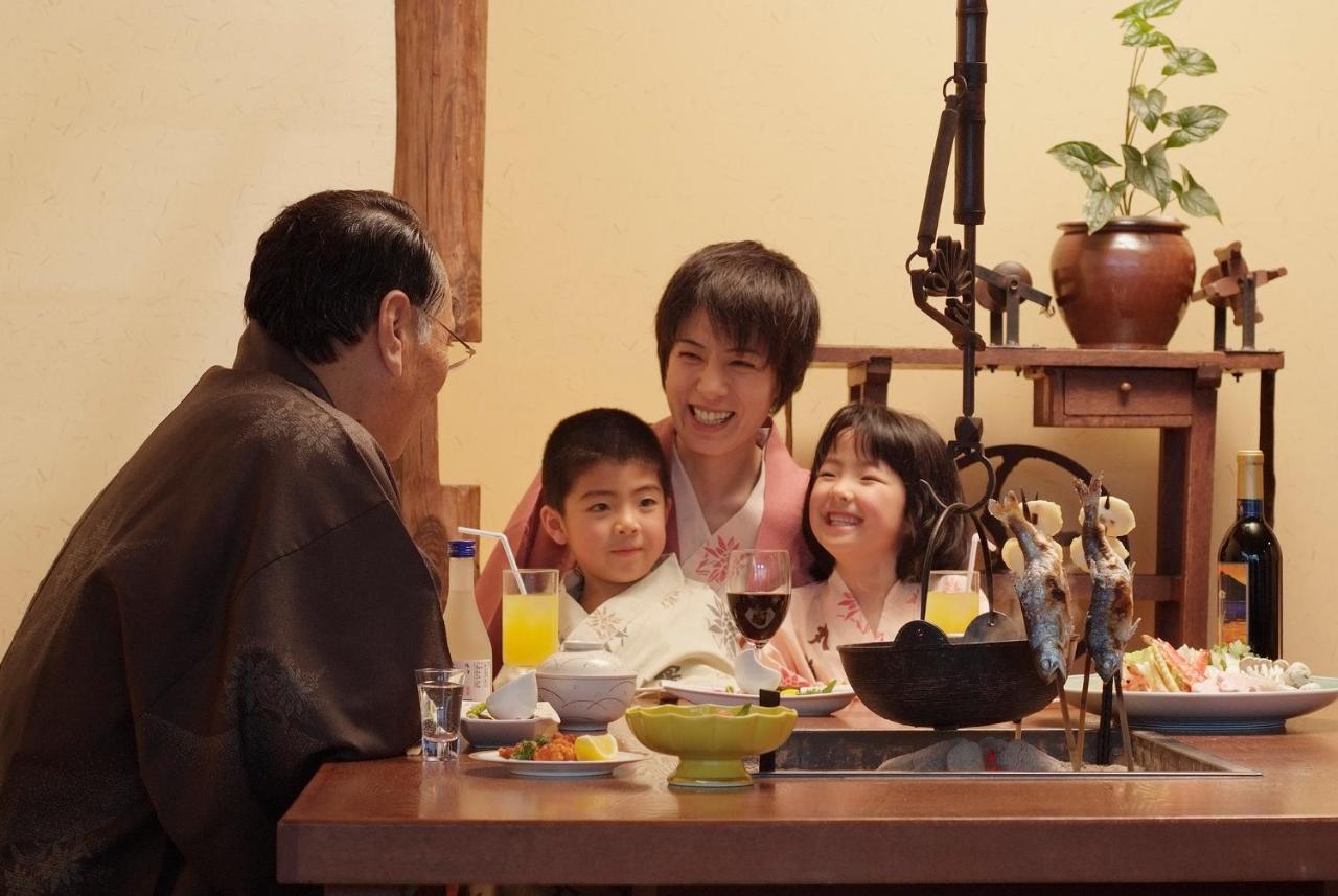 Marukoma Onsen Ryokan Čitose Exteriér fotografie